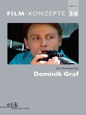 cover image of FILM-KONZEPTE 38--Dominik Graf